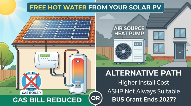 Solar diverters create free hot water from Solar PV systems